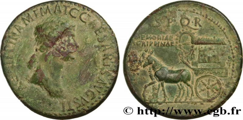 AGRIPPINA MAJOR
Type : Sesterce 
Date : 37-41 
Mint name / Town : Rome 
Metal : ...
