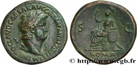 NERO
Type : Sesterce 
Date : 67 
Mint name / Town : Rome 
Metal : bronze 
Diameter : 34  mm
Orientation dies : 6  h.
Weight : 25,10  g.
Rarity : R1 
O...