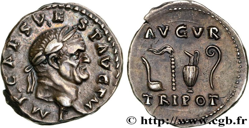 VESPASIAN
Type : Denier 
Date : juillet - décembre 
Date : 71 
Mint name / Town ...