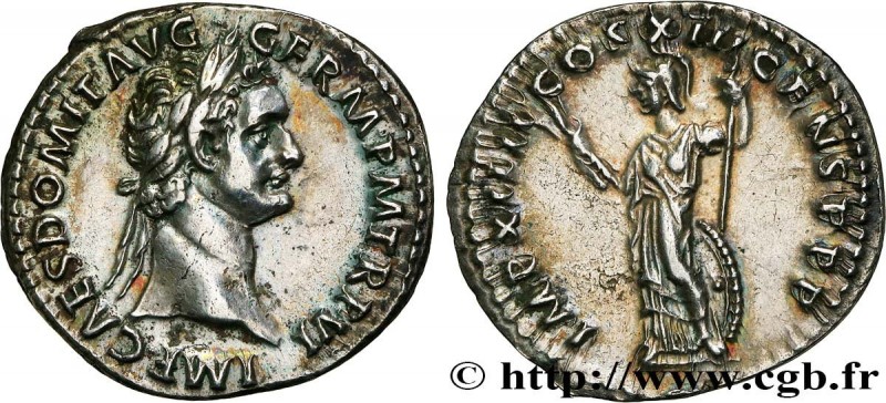 DOMITIANUS
Type : Denier 
Date : 87 
Mint name / Town : Rome 
Metal : silver 
Mi...