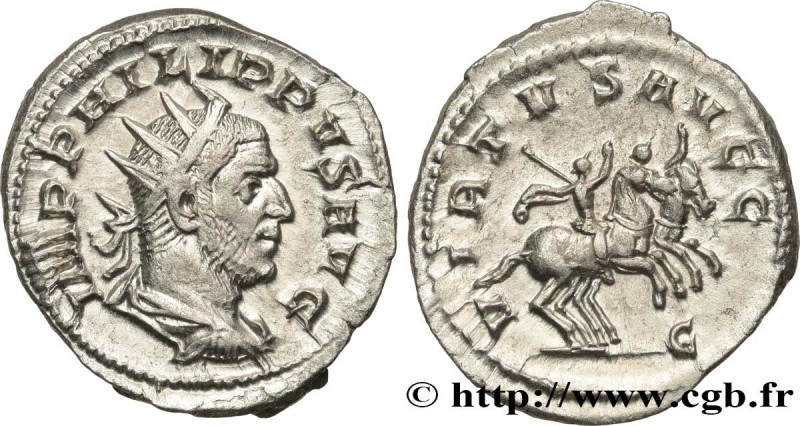 PHILIPPUS
Type : Antoninien 
Date : 248 
Mint name / Town : Rome 
Metal : billon...