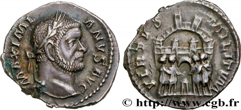 MAXIMIANUS HERCULIUS
Type : Argenteus 
Date : 295-297 
Mint name / Town : Trèves...