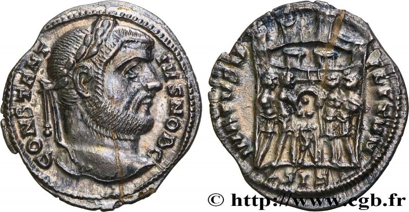 CONSTANTIUS I
Type : Argenteus 
Date : 295 
Mint name / Town : Savie, Siscia 
Me...