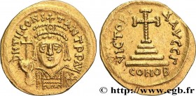 TIBERIUS II CONSTANTINE
Type : Solidus 
Date : an 3 
Mint name / Town : Carthage 
Metal : gold 
Millesimal fineness : 1000  ‰
Diameter : 20  mm
Orient...