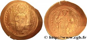 CONSTANTINE X DUCAS
Type : Histamenon nomisma 
Date : 1059-1067 
Mint name / Town : Constantinople 
Metal : gold 
Diameter : 24,5  mm
Orientation dies...