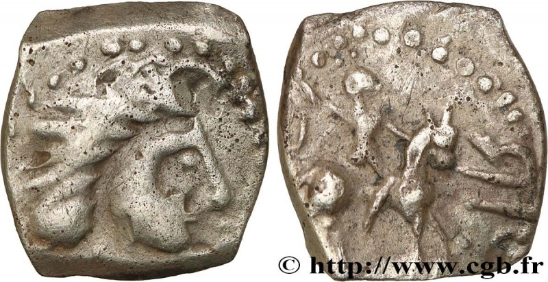 GALLIA - SOUTH WESTERN GAUL - RUTENI (Area of Rodez)
Type : Drachme au cavalier ...