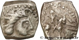 GALLIA - SOUTH WESTERN GAUL - RUTENI (Area of Rodez)
Type : Drachme au cavalier 
Date : IIe-Ier siècle av. J.-C 
Metal : silver 
Diameter : 16  mm
Ori...