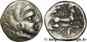 VENETI (Area of Vannes)
Type : Statère d'argent à l’hippocampe 
Date : c. 60-50 AC. 
Mint name / Town : Vannes (56) 
Metal : silver 
Diameter : 21  mm...