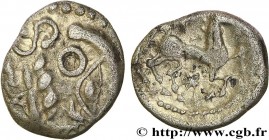 GALLIA BELGICA - BELLOVACI (Area of Beauvais)
Type : Quart de statère d'argent à l'astre, cheval à droite 
Date : c. 80-50 AC. 
Mint name / Town : Bea...