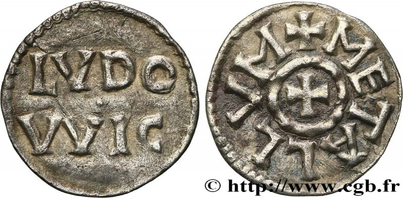 AQUITAINE - KINGDOM OF AQUITAINE - LOUIS
Type : Obole 
Date : circa 781-814 
Dat...