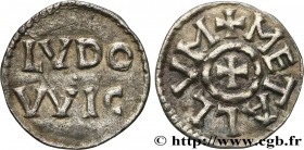AQUITAINE - KINGDOM OF AQUITAINE - LOUIS
Type : Obole 
Date : circa 781-814 
Date : n.d. 
Mint name / Town : Melle 
Metal : silver 
Diameter : 15,5  m...