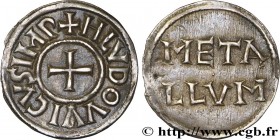 LOUIS THE PIOUS
Type : Denier 
Date : c. 819-822 
Date : n.d. 
Mint name / Town : Melle 
Metal : silver 
Diameter : 21  mm
Orientation dies : 6  h.
We...