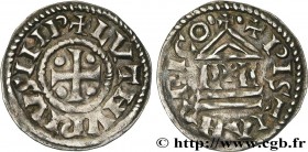 LOTHAIR I
Type : Denier 
Date : c. 817-855 
Mint name / Town : Atelier indéterminé 
Metal : silver 
Diameter : 20,5  mm
Orientation dies : 10  h.
Weig...