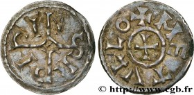 PÉPIN II OF AQUITAINE
Type : Obole 
Date : c. 845-848 
Mint name / Town : Melle 
Metal : silver 
Diameter : 17,5  mm
Orientation dies : 12  h.
Weight ...
