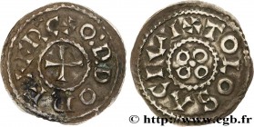 ODO
Type : Obole 
Date : circa 888-898 
Date : n.d. 
Mint name / Town : Toulouse 
Metal : silver 
Diameter : 15  mm
Orientation dies : 8  h.
Weight : ...