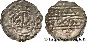 RUDOLPH
Type : Denier 
Date : c. 898-923 
Date : n.d. 
Mint name / Town : Saint-Denis 
Metal : silver 
Diameter : 18,5  mm
Orientation dies : 10  h.
W...