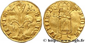 JOHN II "THE GOOD"
Type : Florin d'or 
Date : c. 1340-1370 
Mint name / Town : Montpellier ou Toulouse 
Metal : gold 
Millesimal fineness : 906  ‰
Dia...