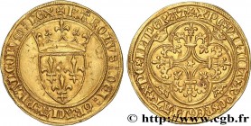 CHARLES VI LE FOU ou LE BIEN AIMÉ / THE BELOVED or THE MAD
Type : Écu d'or à la couronne 
Date : 11/03/1385 
Date : n.d. 
Metal : gold 
Millesimal fin...
