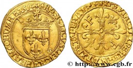 FRANCIS I
Type : Écu d'or au soleil, 5e type 
Date : 21/07/1519 
Date : n.d. 
Mint name / Town : Lyon 
Metal : gold 
Millesimal fineness : 958  ‰
Diam...