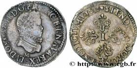 LOUIS XIII
Type : Demi-franc au buste enfantin et fraisé 
Date : 1615 
Mint name / Town : Toulouse 
Quantity minted : 250872 
Metal : silver 
Millesim...