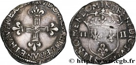LOUIS XIII
Type : Quart d'écu, 1er type, émission protestante 
Date : 1625 
Mint name / Town : La Rochelle 
Metal : silver 
Millesimal fineness : 917 ...