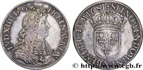 LOUIS XIV "THE SUN KING"
Type : Écu à la cravate, 1er type 
Date : 1681 
Mint name / Town : Amiens 
Quantity minted : 1905 
Metal : silver 
Millesimal...