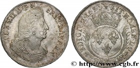 LOUIS XIV "THE SUN KING"
Type : Écu aux palmes 
Date : 1695 
Mint name / Town : Poitiers 
Metal : silver 
Millesimal fineness : 917  ‰
Diameter : 40  ...