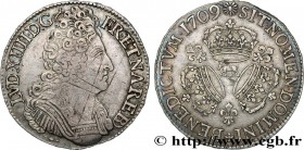 LOUIS XIV "THE SUN KING"
Type : Écu aux trois couronnes de Béarn 
Date : 1709 
Mint name / Town : Pau 
Quantity minted : 260253 
Metal : silver 
Mille...