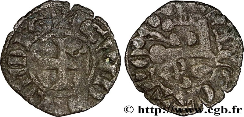 BLÉSOIS - COUNTY OF BLOIS - GUY OF CHÂTILLON
Type : Obole 
Date : 1307-1328 
Dat...