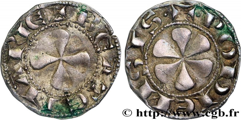 AUVERGNE - BISHOPRIC OF LE PUY - ANONYMOUS
Type : Denier 
Date : c. 1290 
Mint n...