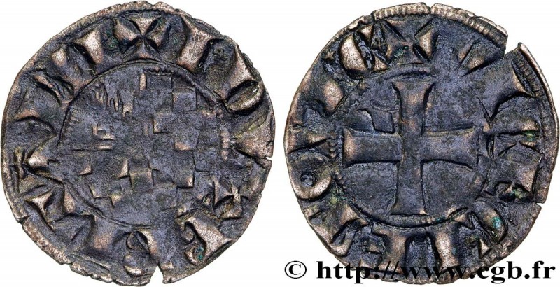 LIMOUSIN - VISCOUNTCY OF LIMOGES - JOHN III OF BRITTANY AND ISABEL
Type : Denier...