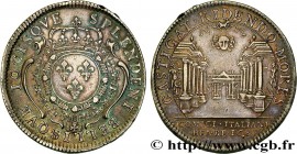 MENUS-PLAISIRS DU ROI
Type : Les Comédiens italiens du Roi 
Date : 1687 
Mint name / Town : s.l. 
Metal : silver 
Diameter : 36  mm
Orientation dies :...