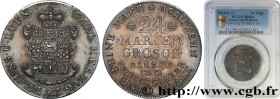 GERMANY - BRUNSWICK-WOLFENBUTTEL - KARL II
Type : 24 Mariengroschen 
Date : 1824 
Mint name / Town : Brunswick 
Metal : silver 
Millesimal fineness : ...