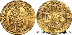 AUSTRIA - STYRIA - FREDERIC III
Type : Ducat ou florin 
Date : n.d. 
Mint name / Town : Graz 
Metal : gold 
Diameter : 23  mm
Orientation dies : 2  h....