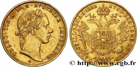 AUSTRIA - FRANZ-JOSEPH I
Type : 1 Ducat 
Date : 1855 
Mint name / Town : Vienne 
Quantity minted : - 
Metal : gold 
Millesimal fineness : 986  ‰
Diame...