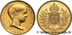 BRAZIL - EMPIRE OF BRAZIL - PETER II
Type : 10.000 Reis 
Date : 1835 
Mint name / Town : Rio de Janeiro 
Quantity minted : - 
Metal : gold 
Millesimal...