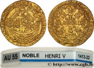 ENGLAND - KINGDOM OF ENGLAND - HENRY V
Type : Noble d'or 
Date : (1422-1427) 
Date : n.d. 
Mint name / Town : Londres 
Metal : gold 
Millesimal finene...