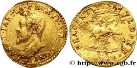 ITALY - EMILIA - PIACENZA - RANUCCIO I FARNESE
Type : Double doppie 
Date : 1615 
Mint name / Town : Plaisance 
Metal : gold 
Diameter : 29  mm
Orient...