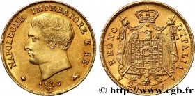 ITALY - KINGDOM OF ITALY - NAPOLEON I
Type : 20 Lire 
Date : 1813 
Mint name / Town : Milan 
Quantity minted : 39101 
Metal : gold 
Millesimal finenes...