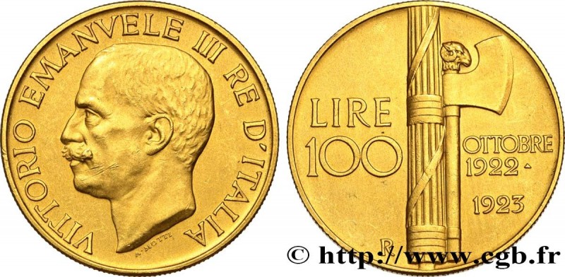 ITALY - KINGDOM OF ITALY - VICTOR-EMMANUEL III
Type : 100 Lire 
Date : 1923 
Min...