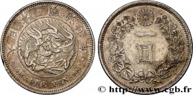 JAPAN
Type : 1 Yen dragon an 7 Meiji 
Date : 1874 
Quantity minted : 942006 
Metal : silver 
Millesimal fineness : 900  ‰
Diameter : 38  mm
Orientatio...