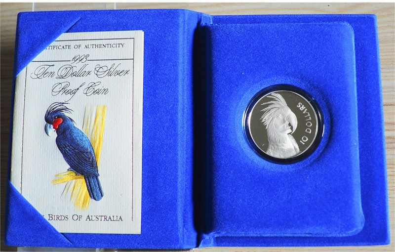 AUSTRALIA - 1989, 1990, 1992, 1992, 1993, 1994 - 10 Dollari Serie “Uccelli austr...