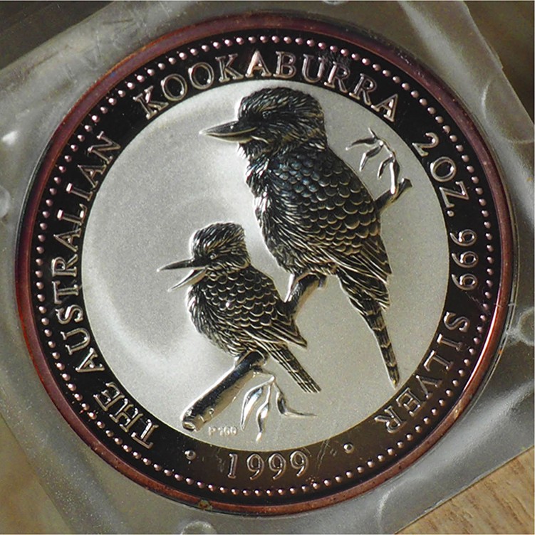 AUSTRALIA - 1999 - 2 Dollari “Kookaburra”, 2 Once FDC