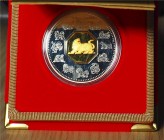 CANADA - 1998 - 15 Dollari “Lunar coin - Astrologia cinese, Tigre” Con scatola e certificato/i Proof