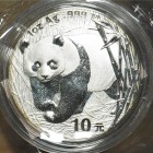 CINA - 2001 - 10 Yuan “Panda” FDC