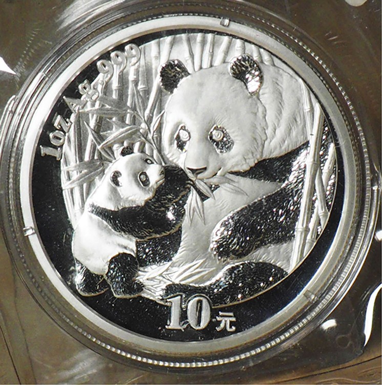 CINA - 2005 - 10 Yuan “Panda” FDC