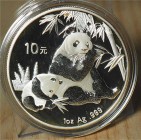 CINA - 2007 - 10 Yuan “Panda” FDC