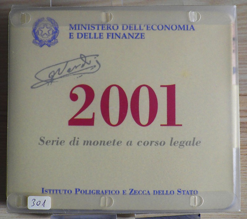 ITALIA - 2001 - Serie 12 valori “Giuseppe Verdi” In confezione, con certificato/...