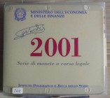 ITALIA - 2001 - Serie 12 valori “Giuseppe Verdi” In confezione, con certificato/i FDC