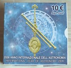 ITALIA - 2009 - 10 Euro “Anno internazionale dell’astronomia” Con scatola e certificato/i Proof